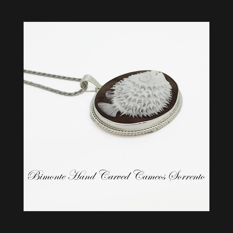 "PescePalla" Cameo Necklace