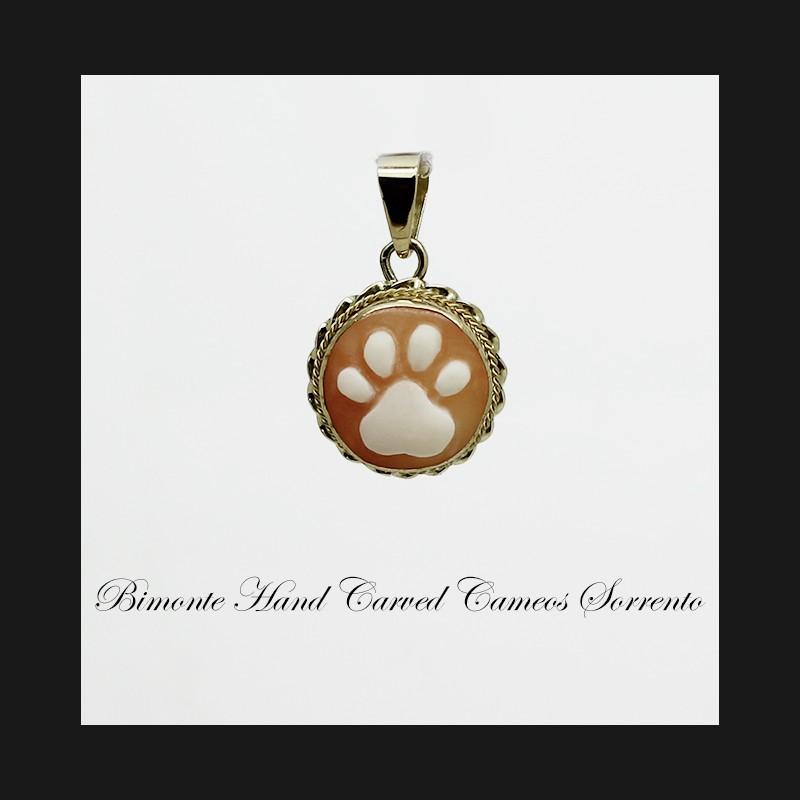 "Pow" Cameo Pendant