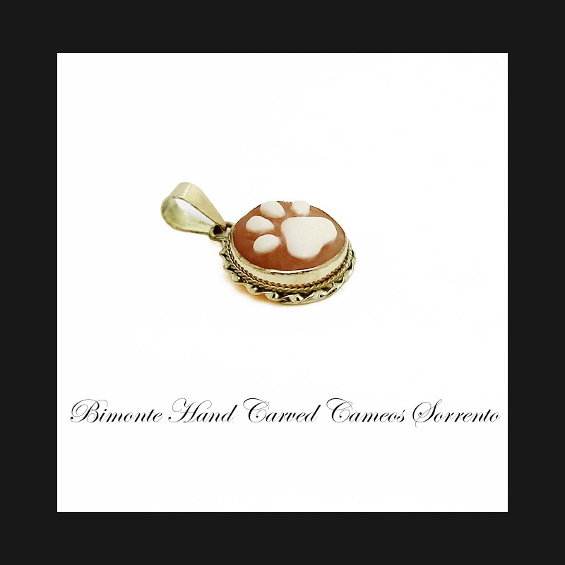 "Pow" Cameo Pendant