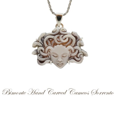 "Medusa" Cameo Pendant