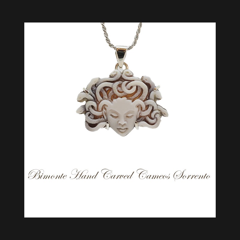 "Medusa" Cameo Pendant