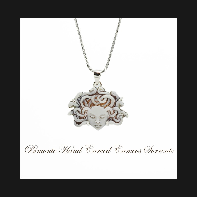 "Medusa" Cameo Pendant
