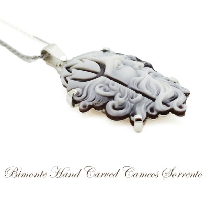 "Neptune" Cameo Necklace