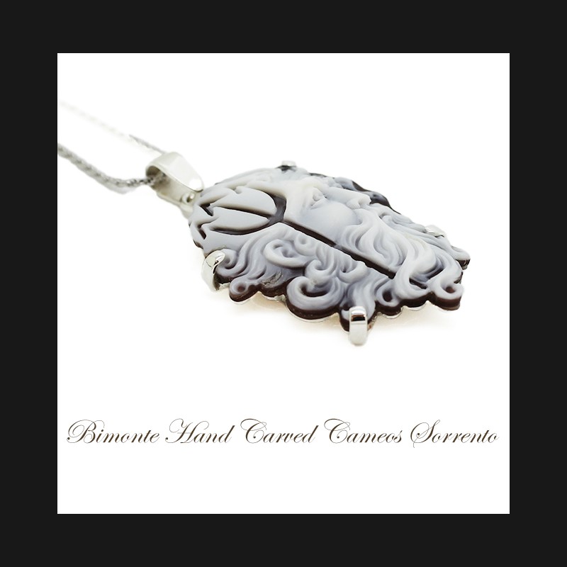 "Neptune" Cameo Necklace