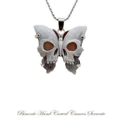 ''Memento Mori'' Cameo Necklace