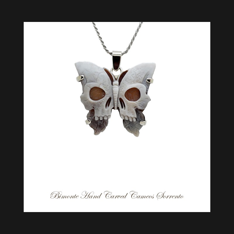 ''Memento Mori'' Cameo Necklace