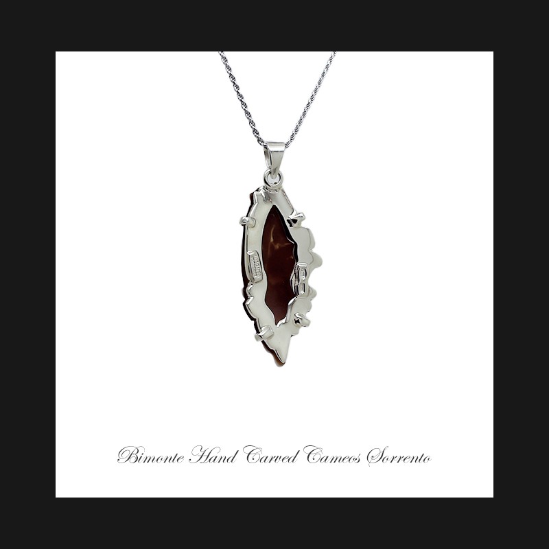 ''Rose'' Cameo Necklace
