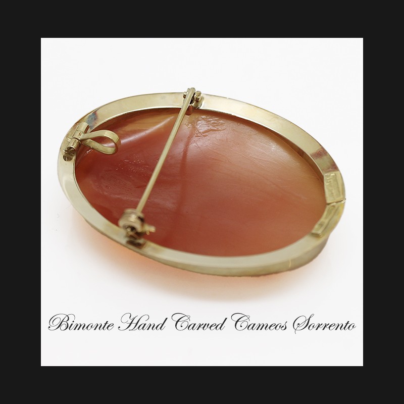 "Tradizione" Cameo Brooch and Pendant