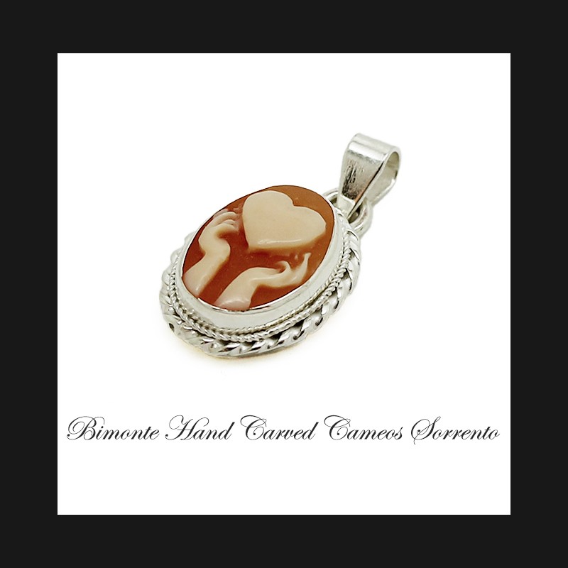 "Be the reason why People believe in Beautiful Souls" Cameo Pendant