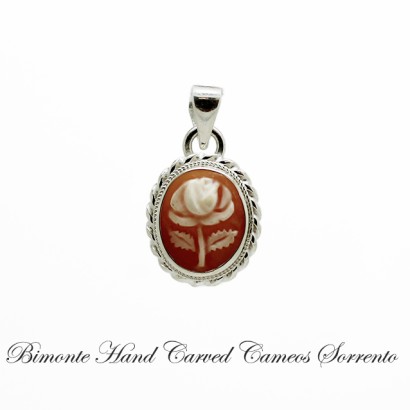 "Little Rose" Cameo Pendant