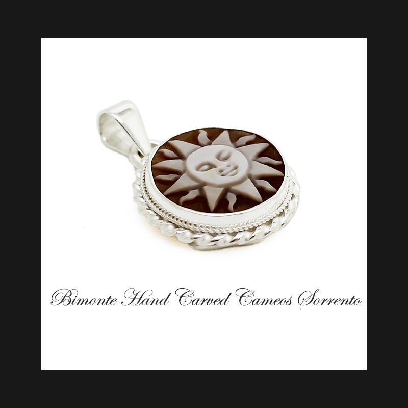 "My Little Sun" Cameo Pendant