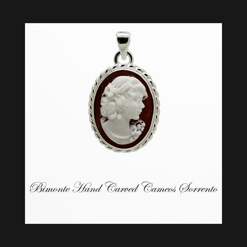 "Bella" Cameo Pendant