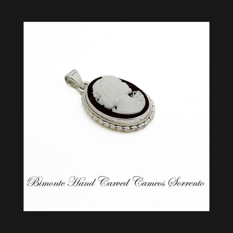 "Bella" Cameo Pendant