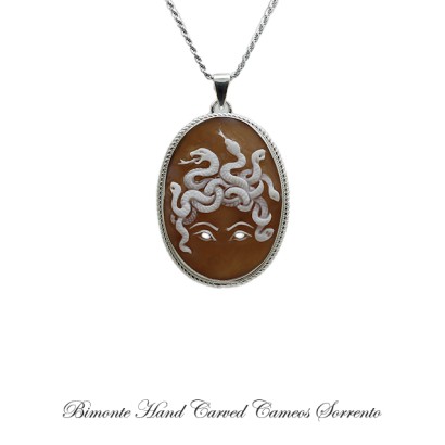 ''Medusa'' Cameo Necklace