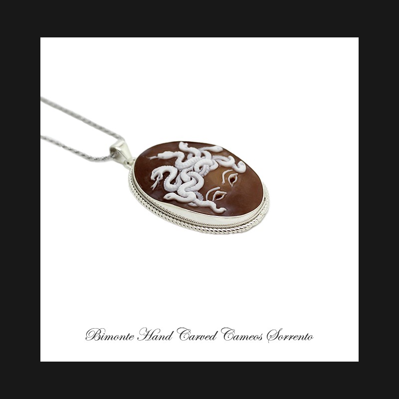 ''Medusa'' Cameo Necklace