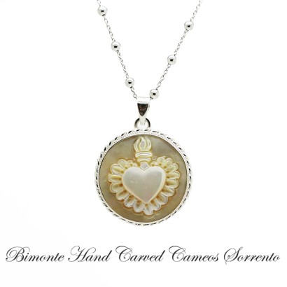 "Sacro Cuore" Cameo Necklace