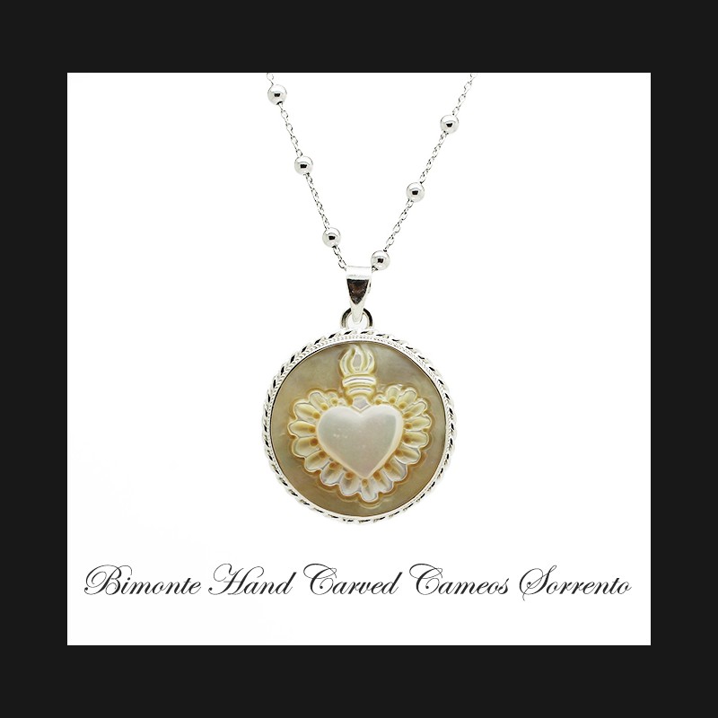 "Sacro Cuore" Cameo Necklace
