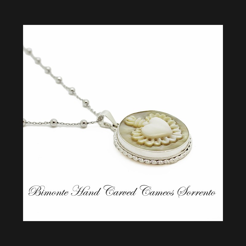 "Sacro Cuore" Cameo Necklace