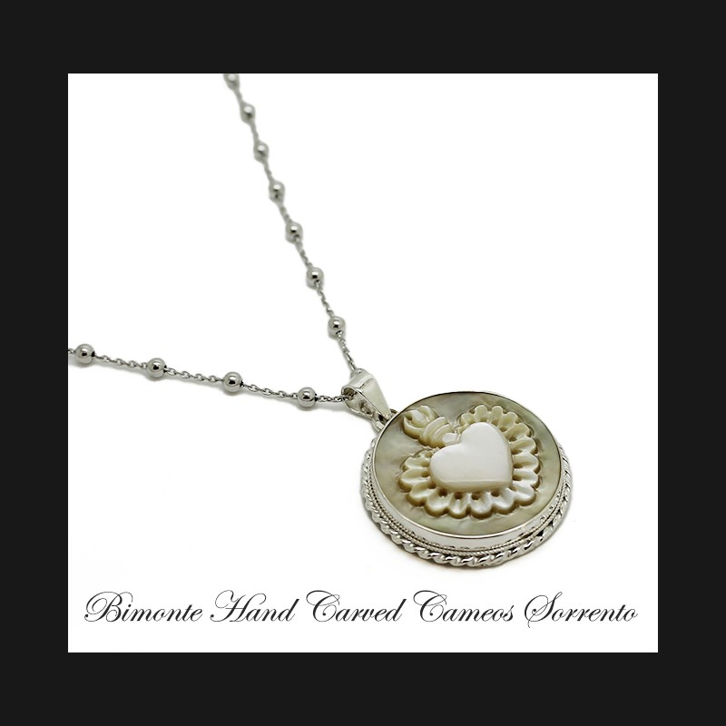 "Sacro Cuore" Cameo Necklace