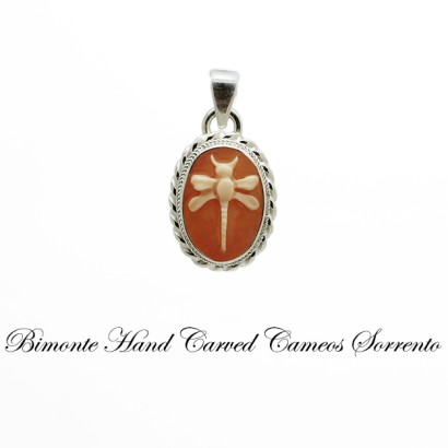 "Dragonfly" Cameo Pendant