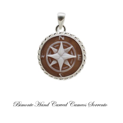 "Compass" Cameo Pendant