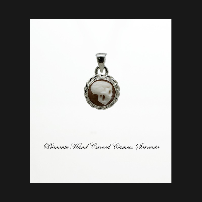 "Memento Mori" Cameo Pendant