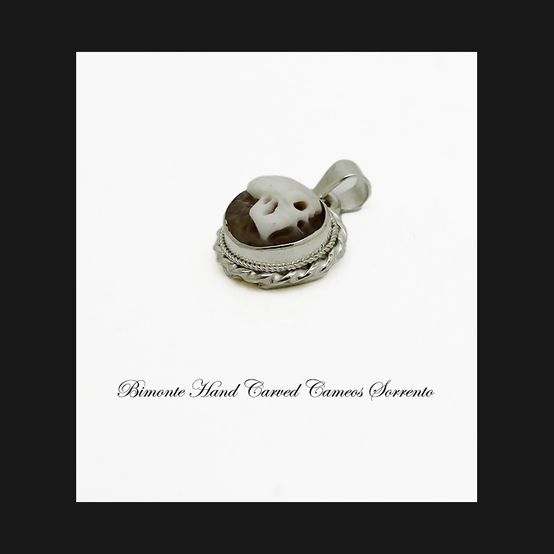 "Memento Mori" Cameo Pendant
