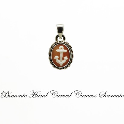 "Little Anchor" Cameo Pendant