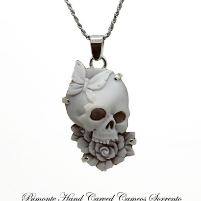 "Memento Mori" Cameo Pendant