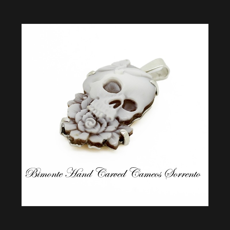 "Memento Mori" Cameo Pendant