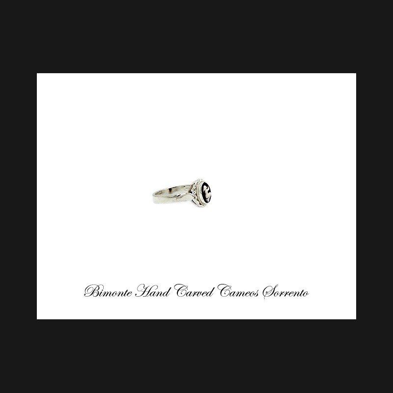 ''Tiny Mermaid'' Cameo Ring