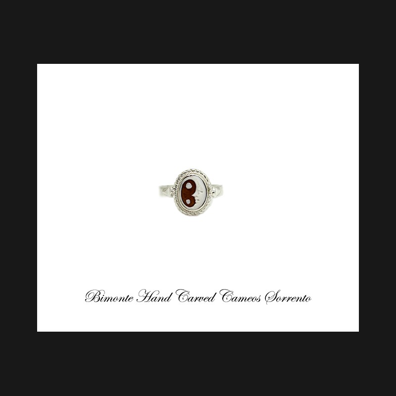 ''Moon & Stars'' Cameo Ring