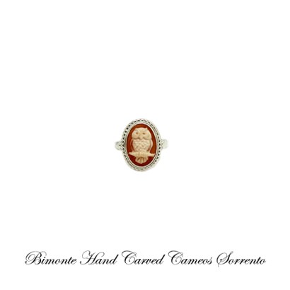 ''Owl'' Cameo Ring