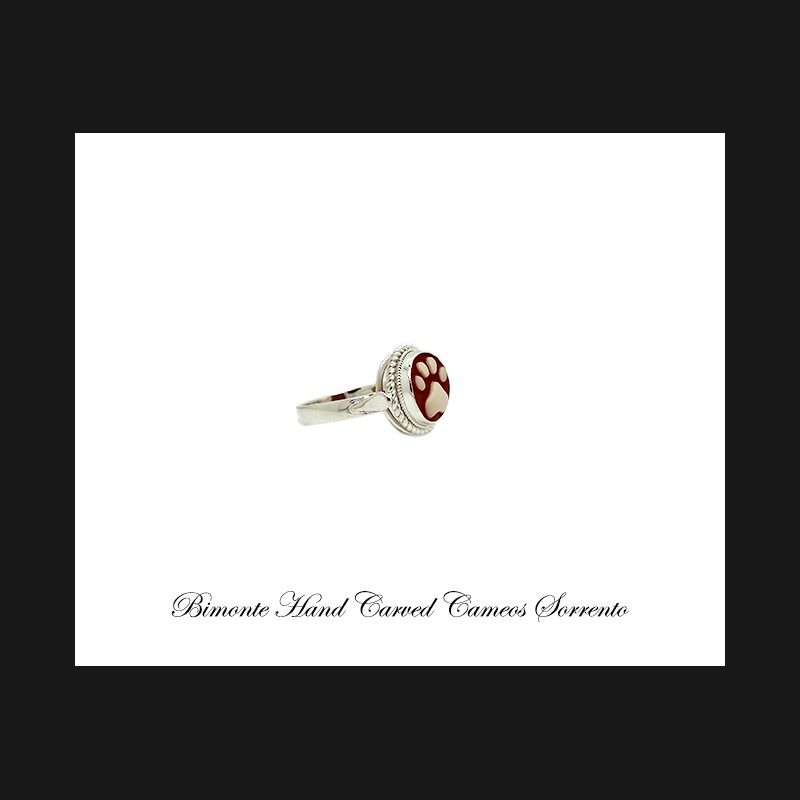 ''Paw'' Cameo Ring