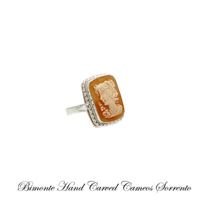 ''Bella'' Cameo Ring