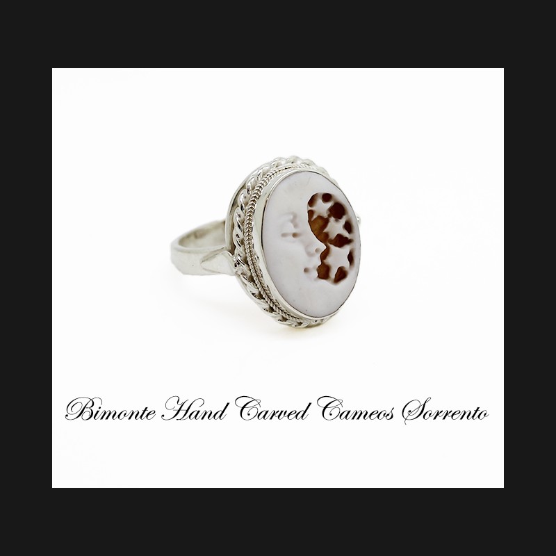 "Luna" Cameo Ring