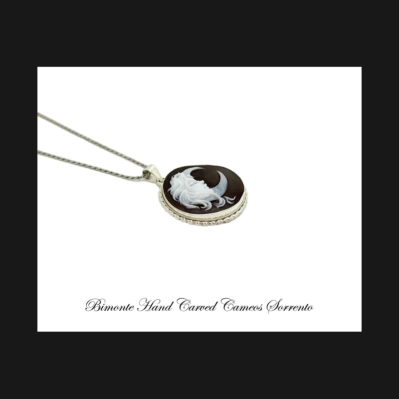 ''Selene'' Cameo Necklace