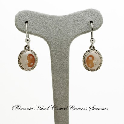 "Luna" Cameo Earrings