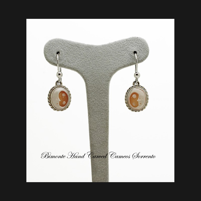 "Luna" Cameo Earrings