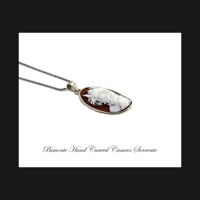 ''Satiro'' Cameo Necklace
