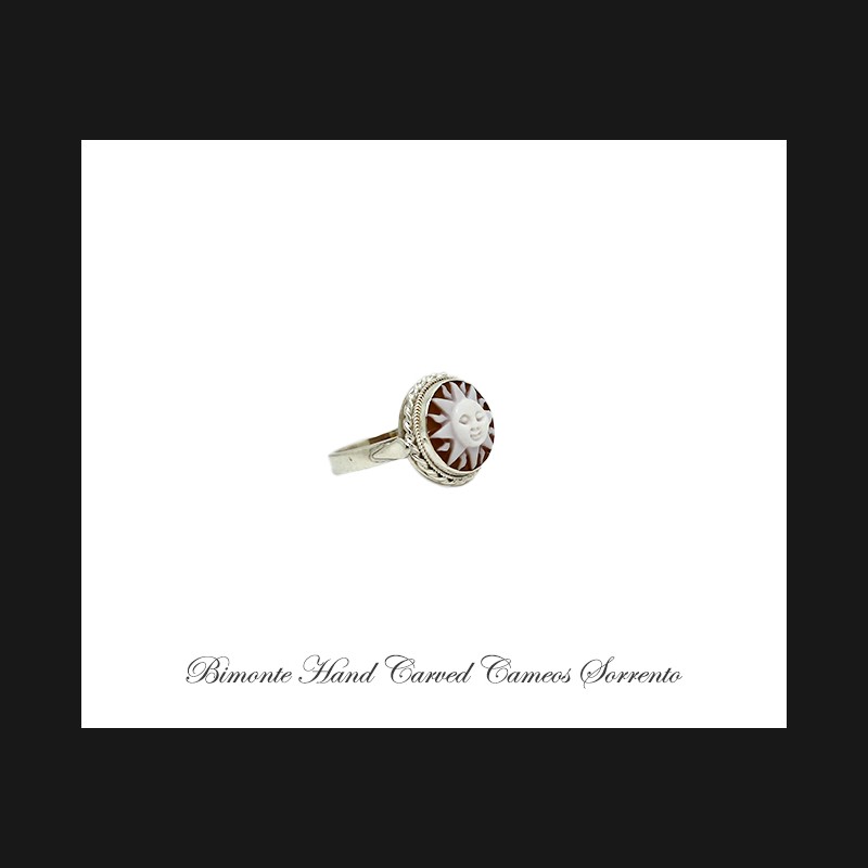 ''Sun'' Cameo Ring
