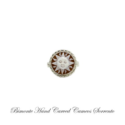 ''Sun'' Cameo Ring