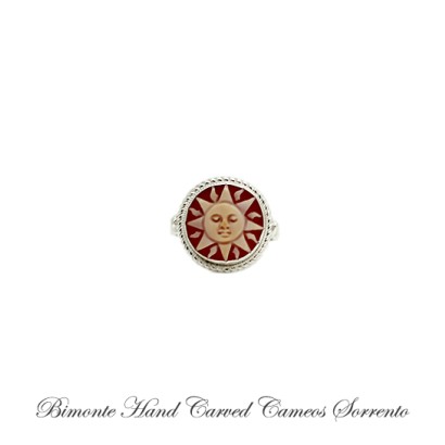 ''Sun'' Cameo Ring