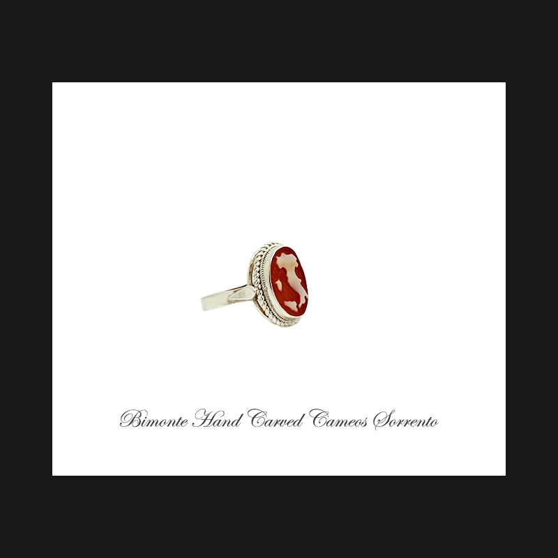 ''Italia'' Cameo Ring