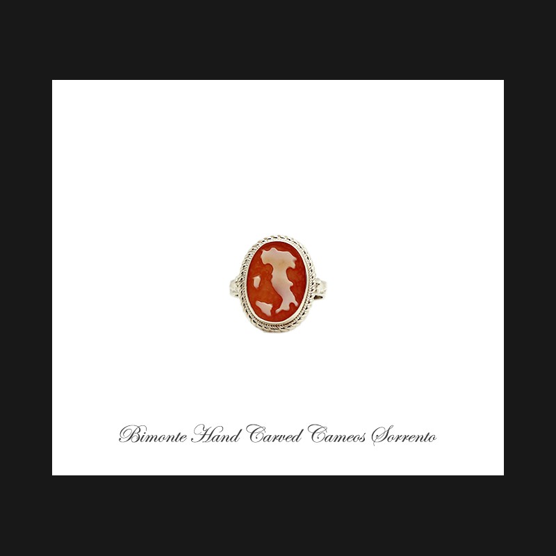 ''Italia'' Cameo Ring