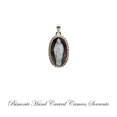 ''Virgin Mary'' Cameo Pendant
