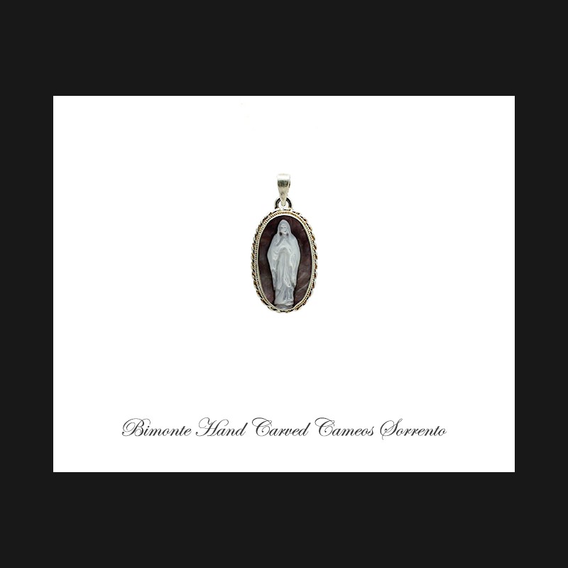 ''Virgin Mary'' Cameo Pendant