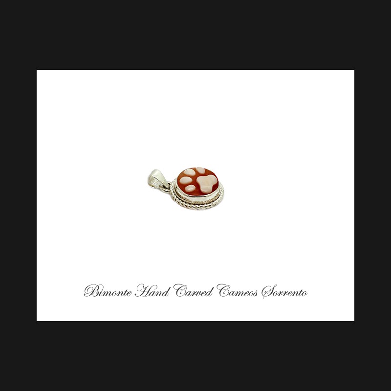 ''Paw'' Cameo Pendant