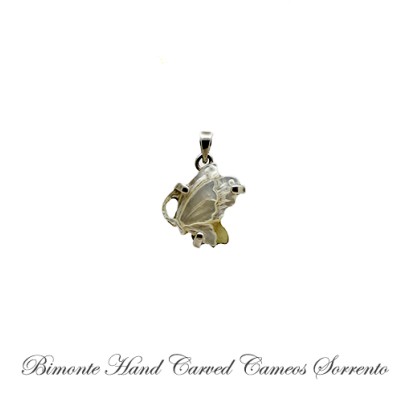 ''Butterfly'' Cameo Pendant