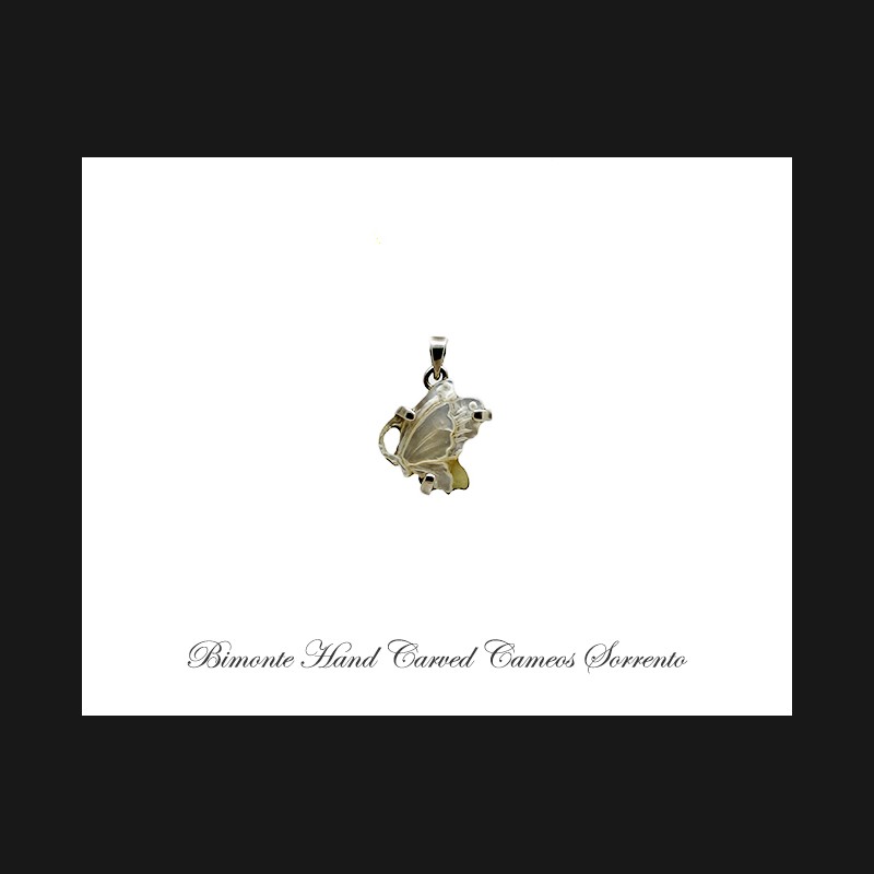 ''Butterfly'' Cameo Pendant